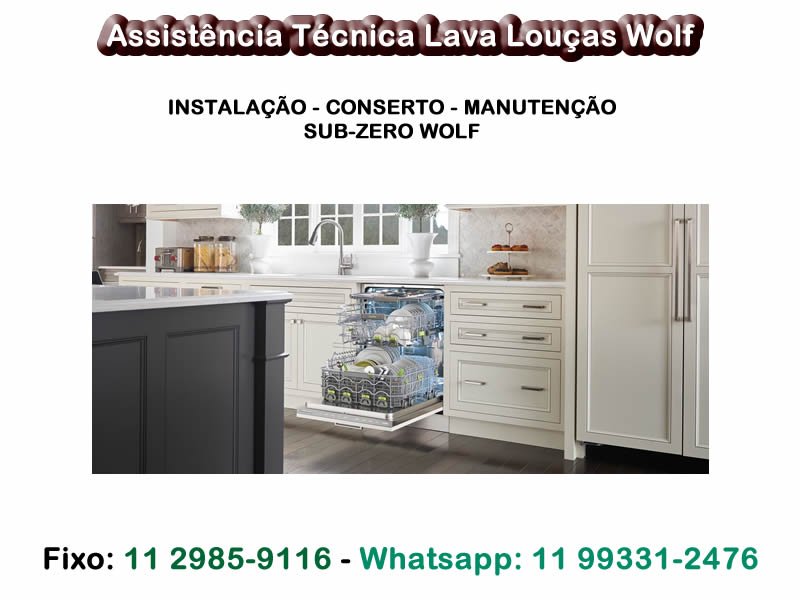 Assistência Técnica Lava Louças Wolf